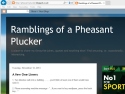 Small Screenshot picture of Ramblings of a Pheasant Plucker