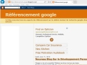 Small Screenshot picture of Referencement site dans google, positionnement site internet