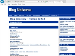 thumbnail image of Bloguniverse.com