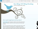 Small Screenshot picture of seo blog