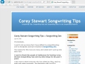 Small Screenshot picture of Corey Stewart Songwriting