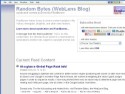 Small Screenshot picture of Random Bytes (WebLens Blog)