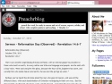 Small Screenshot picture of Preachrblog