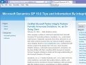 Small Screenshot picture of Microsoft Dynamics GP 10.0