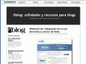 Small Screenshot picture of ñblog: Utilidades y recursos para blogs (blog tools in Spanish)