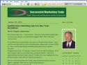 Small Screenshot picture of Successful Marketing Tools Blog
